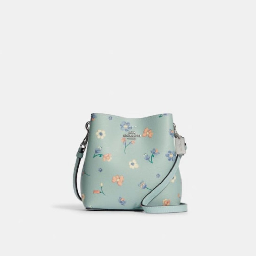COPY - NWT Coach Mini Town Bucket Bag with Mystical Floral Print
